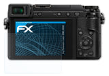 Schutzfolie atFoliX kompatibel mit Panasonic Lumix DMC-GX80, ultraklare FX (3X)