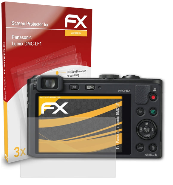 atFoliX FX-Antireflex Displayschutzfolie für Panasonic Lumix DMC-LF1