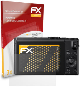 atFoliX FX-Antireflex Displayschutzfolie für Panasonic Lumix DMC-LX10 / LX15