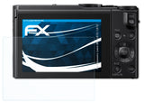 Schutzfolie atFoliX kompatibel mit Panasonic Lumix DMC-LX10 / LX15, ultraklare FX (3X)