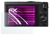 Glasfolie atFoliX kompatibel mit Panasonic Lumix DMC-LX10 / LX15, 9H Hybrid-Glass FX