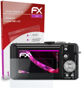 atFoliX FX-Hybrid-Glass Panzerglasfolie für Panasonic Lumix DMC-LX2