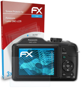 atFoliX FX-Clear Schutzfolie für Panasonic Lumix DMC-LZ20