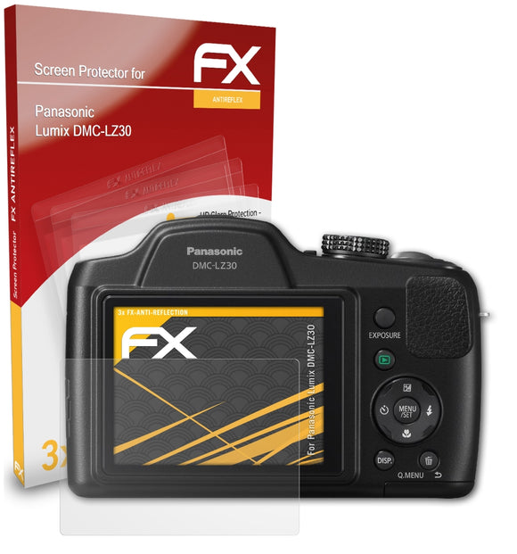 atFoliX FX-Antireflex Displayschutzfolie für Panasonic Lumix DMC-LZ30