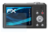 Schutzfolie atFoliX kompatibel mit Panasonic Lumix DMC-SZ3, ultraklare FX (3X)