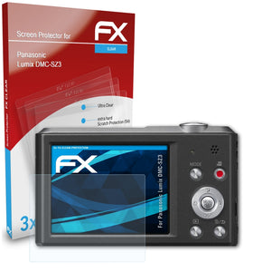 atFoliX FX-Clear Schutzfolie für Panasonic Lumix DMC-SZ3
