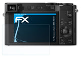 Schutzfolie atFoliX kompatibel mit Panasonic Lumix DMC-TZ101, ultraklare FX (3X)