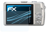 Schutzfolie atFoliX kompatibel mit Panasonic Lumix DMC-TZ3, ultraklare FX (3X)