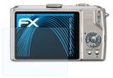 Schutzfolie atFoliX kompatibel mit Panasonic Lumix DMC-TZ5, ultraklare FX (3X)