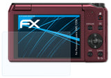 Schutzfolie atFoliX kompatibel mit Panasonic Lumix DMC-TZ56, ultraklare FX (3X)