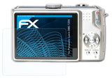 Schutzfolie atFoliX kompatibel mit Panasonic Lumix DMC-TZ5S, ultraklare FX (3X)