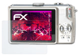 Glasfolie atFoliX kompatibel mit Panasonic Lumix DMC-TZ5S, 9H Hybrid-Glass FX