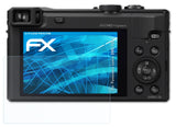 Schutzfolie atFoliX kompatibel mit Panasonic Lumix DMC-TZ61, ultraklare FX (3X)