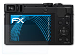 Schutzfolie atFoliX kompatibel mit Panasonic Lumix DMC-TZ70, ultraklare FX (3X)
