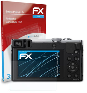 atFoliX FX-Clear Schutzfolie für Panasonic Lumix DMC-TZ71