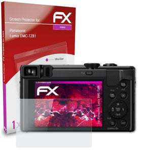 atFoliX FX-Hybrid-Glass Panzerglasfolie für Panasonic Lumix DMC-TZ81