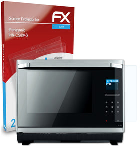 atFoliX FX-Clear Schutzfolie für Panasonic NN-CS894S