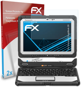 atFoliX FX-Clear Schutzfolie für Panasonic ToughBook 20