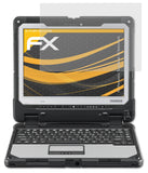 Panzerfolie atFoliX kompatibel mit Panasonic ToughBook 33 Detachable, entspiegelnde und stoßdämpfende FX (2X)