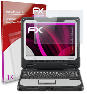 atFoliX FX-Hybrid-Glass Panzerglasfolie für Panasonic ToughBook 33 Detachable