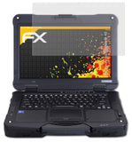 Panzerfolie atFoliX kompatibel mit Panasonic ToughBook 40, entspiegelnde und stoßdämpfende FX (2X)