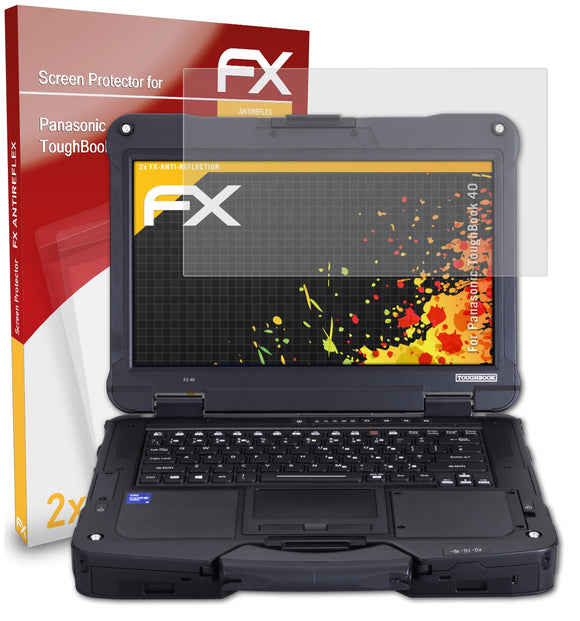 atFoliX FX-Antireflex Displayschutzfolie für Panasonic ToughBook 40
