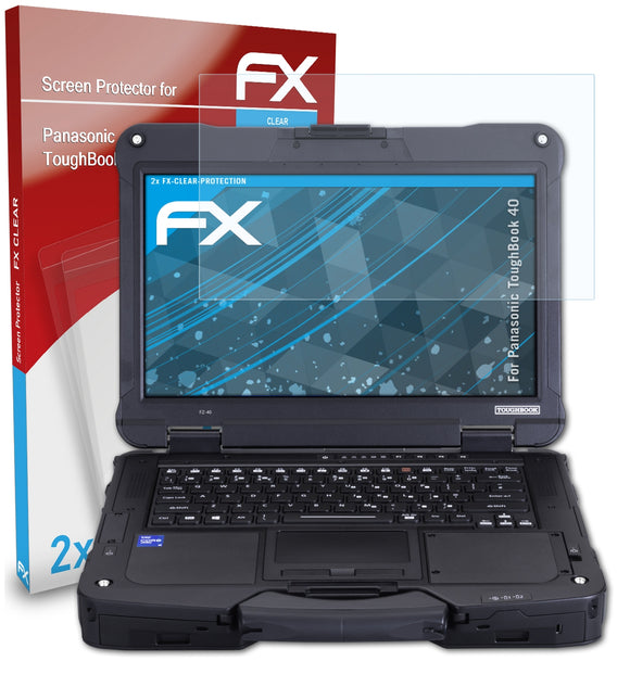 atFoliX FX-Clear Schutzfolie für Panasonic ToughBook 40