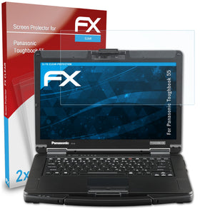 atFoliX FX-Clear Schutzfolie für Panasonic Toughbook 55