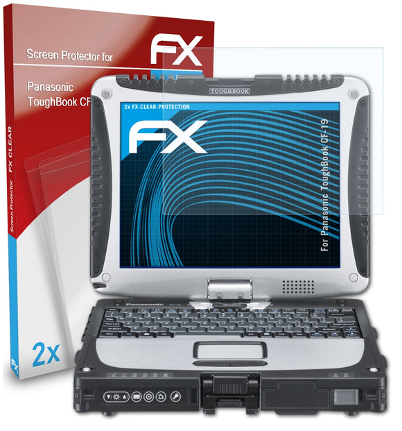 atFoliX FX-Clear Schutzfolie für Panasonic ToughBook CF-19