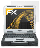 Panzerfolie atFoliX kompatibel mit Panasonic ToughBook CF-31, entspiegelnde und stoßdämpfende FX (2X)