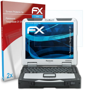 atFoliX FX-Clear Schutzfolie für Panasonic ToughBook CF-31