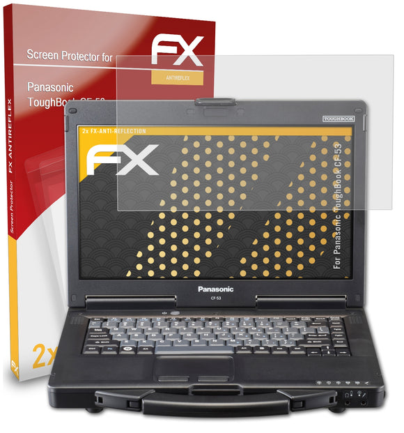 atFoliX FX-Antireflex Displayschutzfolie für Panasonic ToughBook CF-53