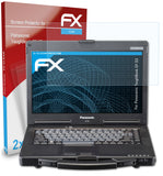 atFoliX FX-Clear Schutzfolie für Panasonic ToughBook CF-53