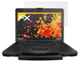 Panzerfolie atFoliX kompatibel mit Panasonic ToughBook CF-54, entspiegelnde und stoßdämpfende FX (2X)