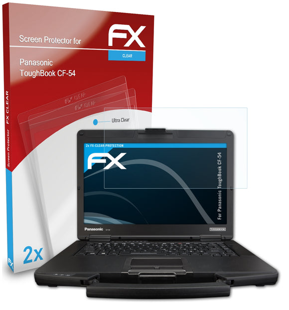 atFoliX FX-Clear Schutzfolie für Panasonic ToughBook CF-54