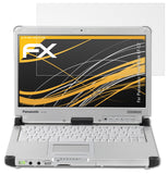 Panzerfolie atFoliX kompatibel mit Panasonic ToughBook CF-C2, entspiegelnde und stoßdämpfende FX (2X)