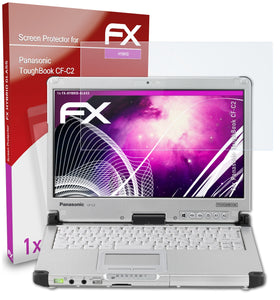 atFoliX FX-Hybrid-Glass Panzerglasfolie für Panasonic ToughBook CF-C2