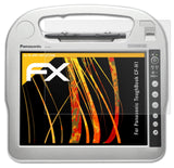 Panzerfolie atFoliX kompatibel mit Panasonic ToughBook CF-H1, entspiegelnde und stoßdämpfende FX (2X)