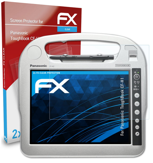 atFoliX FX-Clear Schutzfolie für Panasonic ToughBook CF-H1
