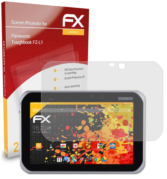 atFoliX FX-Antireflex Displayschutzfolie für Panasonic Toughbook FZ-L1