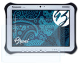 Schutzfolie Bruni kompatibel mit Panasonic ToughBook G1, glasklare (2X)