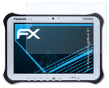 Schutzfolie atFoliX kompatibel mit Panasonic ToughBook G1, ultraklare FX (2X)