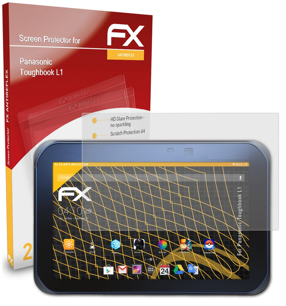 atFoliX FX-Antireflex Displayschutzfolie für Panasonic Toughbook L1