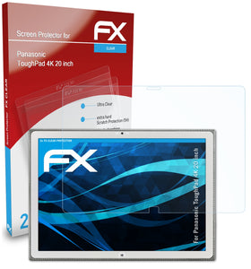 atFoliX FX-Clear Schutzfolie für Panasonic ToughPad 4K (20 inch)