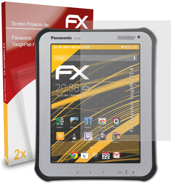 atFoliX FX-Antireflex Displayschutzfolie für Panasonic ToughPad FZ-A1