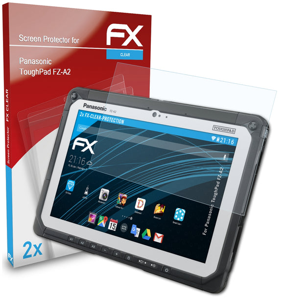 atFoliX FX-Clear Schutzfolie für Panasonic ToughPad FZ-A2