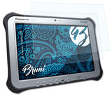 Schutzfolie Bruni kompatibel mit Panasonic ToughPad FZ-G1, glasklare (2X)
