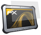 Panzerfolie atFoliX kompatibel mit Panasonic ToughPad FZ-G1, entspiegelnde und stoßdämpfende FX (2X)