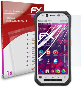 atFoliX FX-Hybrid-Glass Panzerglasfolie für Panasonic Toughpad FZ-N1 / FZ-F1