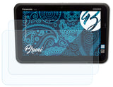 Schutzfolie Bruni kompatibel mit Panasonic Toughpad FZ-Q2, glasklare (2X)